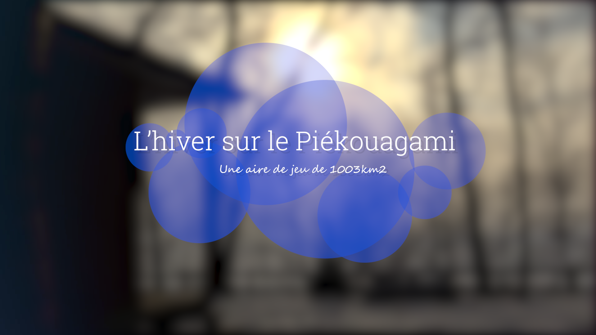 Télé du Haut-du-Lac - L'hiver sur le Piékouagami